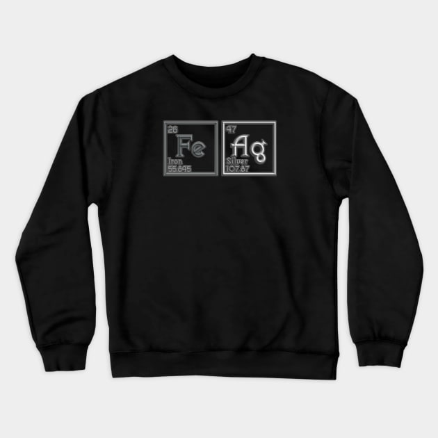 Witch Metals Crewneck Sweatshirt by nickbeta